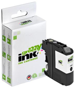 My Green Toner Tintenpatrone für Brother LC123BK Schwarz ca. 600 Seiten 