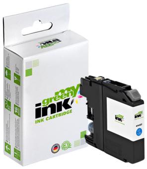 My Green Toner Druckerpatrone für Brother LC125C Cyan ca. 1.200 Seiten, 