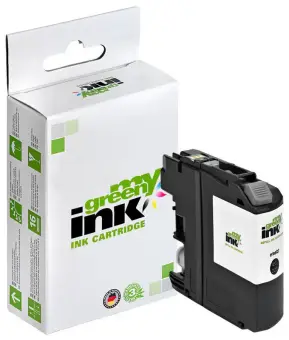 Kompatibel zu Brother LC223BK Schwarz ca. 550 Seiten, (My Green) 