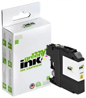 Alternativ Tintenpatrone für Brother LC223Y Yellow ca. 550 Seiten  (My Green Toner) 
