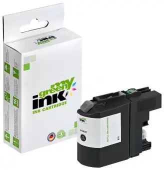 Kompatibel zu Brother LC227XLBK Schwarz ca. 1.200 Seiten, (My Green) 