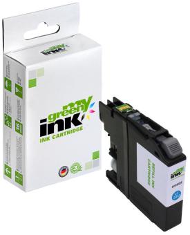 My Green Toner Druckerpatrone für Brother LC22UC Cyan ca. 1.200 Seiten, 