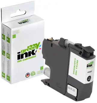 Kompatibel zu Brother LC3213BK Schwarz ca. 400 Seiten, (My Green) 