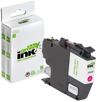 Alternativ Tintenpatrone für Brother LC3213M Magenta ca. 400 Seiten  (My Green Toner) 