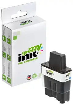 Kompatibel zu Brother LC900C Cyan ca. 950 Seiten, (My Green) 