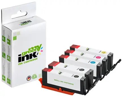 Alternativ Tintenpatrone für Canon 0372C004 ml 1 x 18  (My Green Toner) 