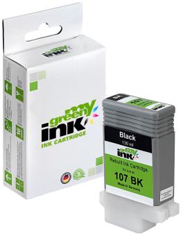 My Green Toner Tintenpatrone für Canon 6705B001 PFI-107BK Schwarz ca. 130 ml 