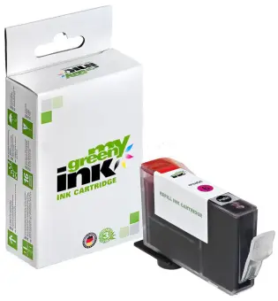 Kompatibel zu Canon BCI-3M BCI-6M Magenta ca. 280 Seiten, (My Green) 