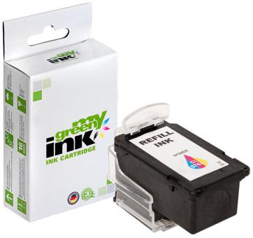 My Green Toner Tintenpatrone für Canon CL-576XL/5441C001 CMY ca. 300 Seiten 