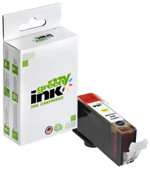 Alternativ Tintenpatrone für Canon CLI521Y Yellow ca. 475 Seiten  (My Green Toner) 