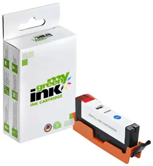 Kompatibel zu Canon CLI-551CXL Cyan ca. 850 Seiten, (My Green Toner) 