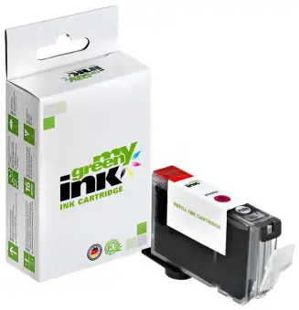 Alternativ Tintenpatrone für Canon CLI8M Magenta ca. 475 Seiten  (My Green Toner) 