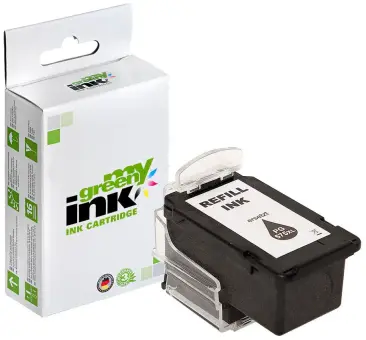 Kompatibel zu Canon PG-575XL 5437C001 Schwarz ca. 400 Seiten, Neuer Chip (My Green) 