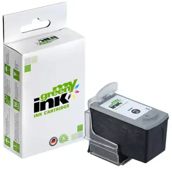 Alternativ Tintenpatrone für Canon PG40 Schwarz ca. 490 Seiten New Chip (My Green Toner) 