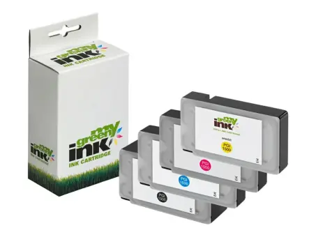 Alternativ Tintenpatrone für Canon PGI1500XLBKCMY KIT(BK+C+M+Y)  (My Green Toner) 