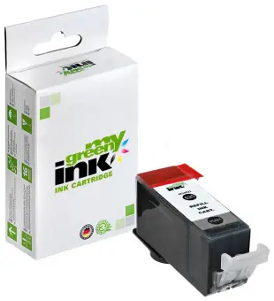 Alternativ Tintenpatrone für Canon PGI520BK Schwarz ca. 320 Seiten  (My Green Toner) 
