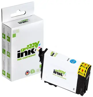 Alternativ Tintenpatrone für Epson C13T03A24010 603XL Cyan ca. 350 Seiten  (My Green Toner) 