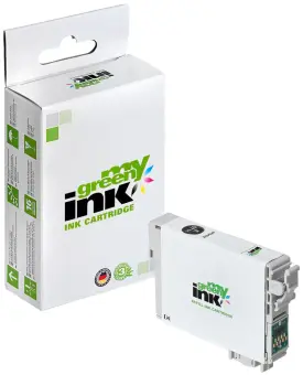 Kompatibel zu Epson T0711 C13T07114010 Schwarz ca. 245 Seiten, (My Green) 