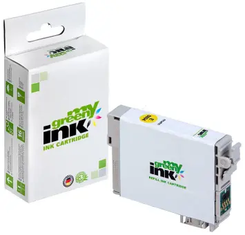 Alternativ Tintenpatrone für Epson C13T08044010 T0804 Yellow ca. 620 Seiten  (My Green Toner) 