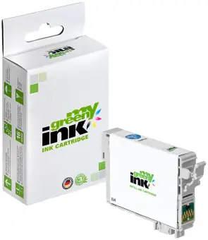 Alternativ Tintenpatrone für Epson C13T12924010 Cyan , T1292 460  (My Green Toner) 