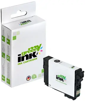 Kompatibel zu Epson 18XL C13T18114010 Schwarz ca. 470 Seiten, (My Green) 