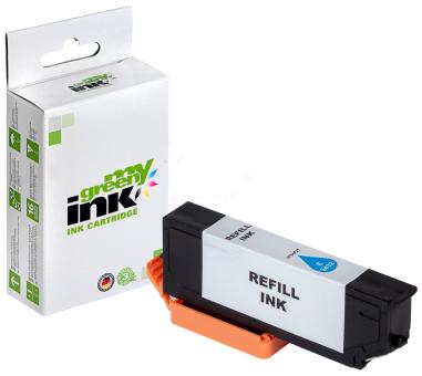 My Green Toner Druckerpatrone für Epson 24XL C13T24324010 Cyan ca. 740 Seiten, 