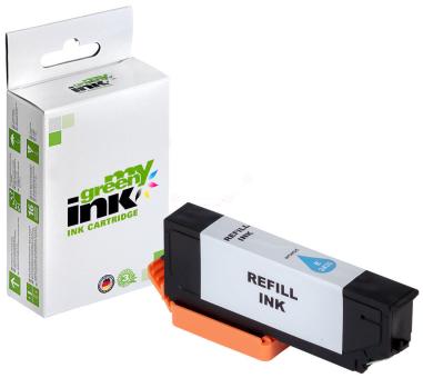 My Green Toner Tintenpatrone für Epson C13T24354010 24XL Light Cyan ca. 740 Seiten 