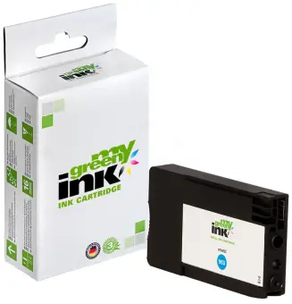 Alternativ Tintenpatrone für HP 3JA23AE HP963 Cyan ca. 700 Seiten  (My Green Toner) 