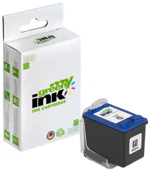 Kompatibel zu HP57 C6657A C M Y ca. 690 Seiten, (My Green) 