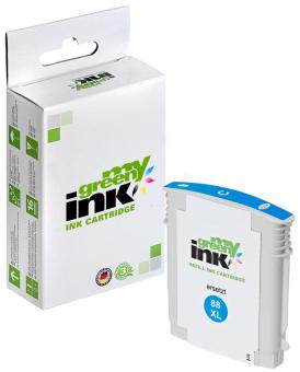 My Green Toner Tintenpatrone für HP C9391A No. HP88XL Cyan ca. 1.700 Seiten 