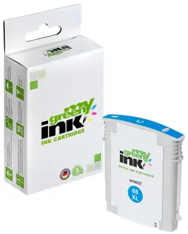 Alternativ Tintenpatrone für HP C9391A No. HP88XL Cyan ca. 1.700 Seiten  (My Green Toner) 