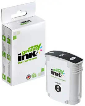 Alternativ Tintenpatrone für HP C9396A No. HP88XL Schwarz ca. 2.450 Seiten  (My Green Toner) 