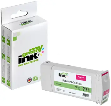Kompatibel zu HP771 CE039A Magenta ca. 775 ml (My Green) 