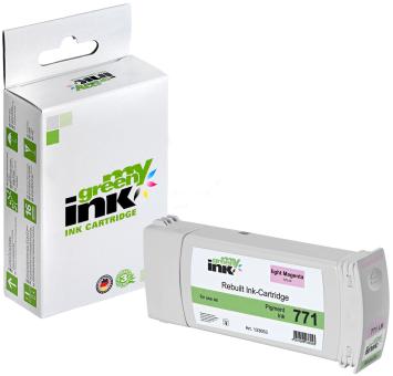 My Green Toner Druckerpatrone für HP771 CE041A  Magenta Hell ca. 775 ml 