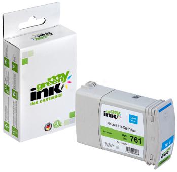 My Green Toner Tintenpatrone für HP CM994A No. Cyan HP761 ca. 400 ml 