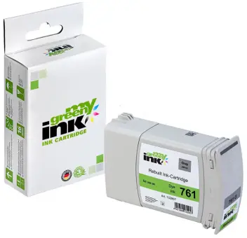 Alternativ Tintenpatrone für HP CM995A No. HP761 Gray 400 ml  (My Green Toner) 