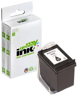 Kompatibel zu HP302XL F6U68AE Schwarz ca. 480 Seiten, Neuer Chip (My Green) 