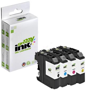 My Green Toner Tintenpatrone/n für Brother LC223VAL 4 farben je ca. 