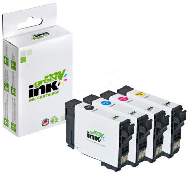 My Green Toner Tintenpatrone/n für Epson C13T16364010 16XL Green KIT(BK+ C+M+Y) 