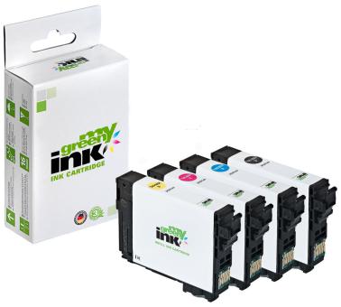 My Green Toner Tintenpatrone/n für Epson C13T29964010 29XL Green KIT(BK+ C+M+Y) 