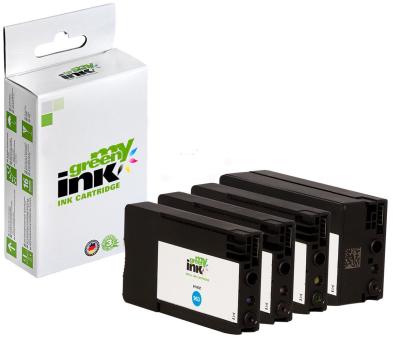 My Green Toner Tintenpatrone/n für HP 6ZC70AE HP963 Green KIT(BK+ C+M+Y) 