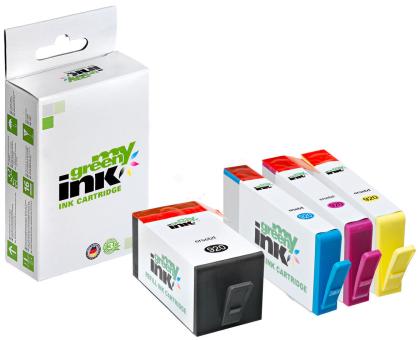 My Green Toner Tintenpatrone/n für HP C2N92AE No. HP920XL Green KIT(BK+ C+M+Y) 