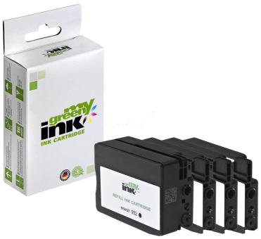 My Green Toner Tintenpatrone/n für HP C2P42AE (My HP932XL 933XL KIT(BK+ C+M+Y) 