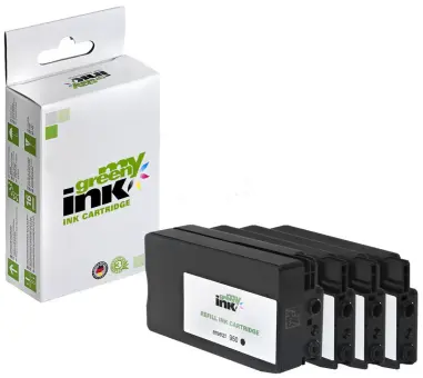 Kompatibel zu HP951XL C2P43AE KITBK+ C+M+Y (My Green) 