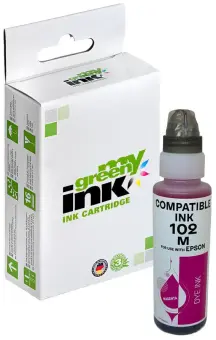 Alternativ Tintenflasche für Canon C13T03R340 / 102 Magenta Inhalt 70 ml  (My Green Toner) 