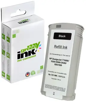 Kompatibel zu HP727 B3P22A Matte Schwarz 130 ml(My Green Toner) 