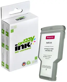 Kompatibel zu HP730 P2V69A Magenta 300 ml(My Green Toner) 