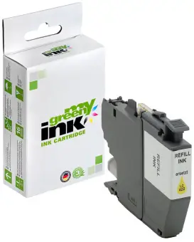 Kompatibel zu Brother C-422Y Gelb ca. 550 Seiten, (My Green) 