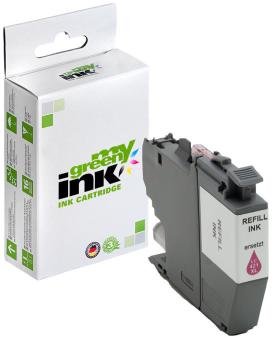 My Green Toner Tintenpatrone für Brother LC-421XLM Magenta ca. 500 Seiten 