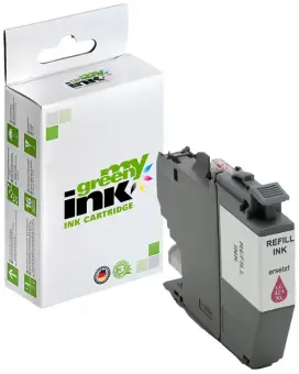 Alternativ Tintenpatrone für Brother LC-421XLM Magenta ca. 500 Seiten  (My Green Toner) 